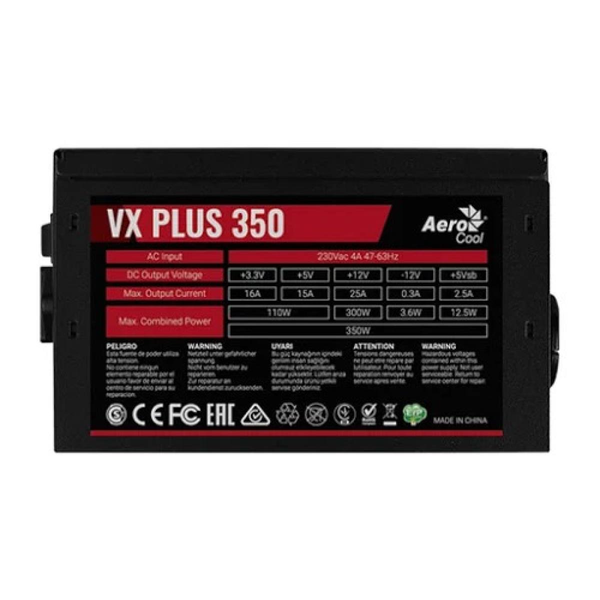 Aerocool VX PLUS 350 230V N-PFC